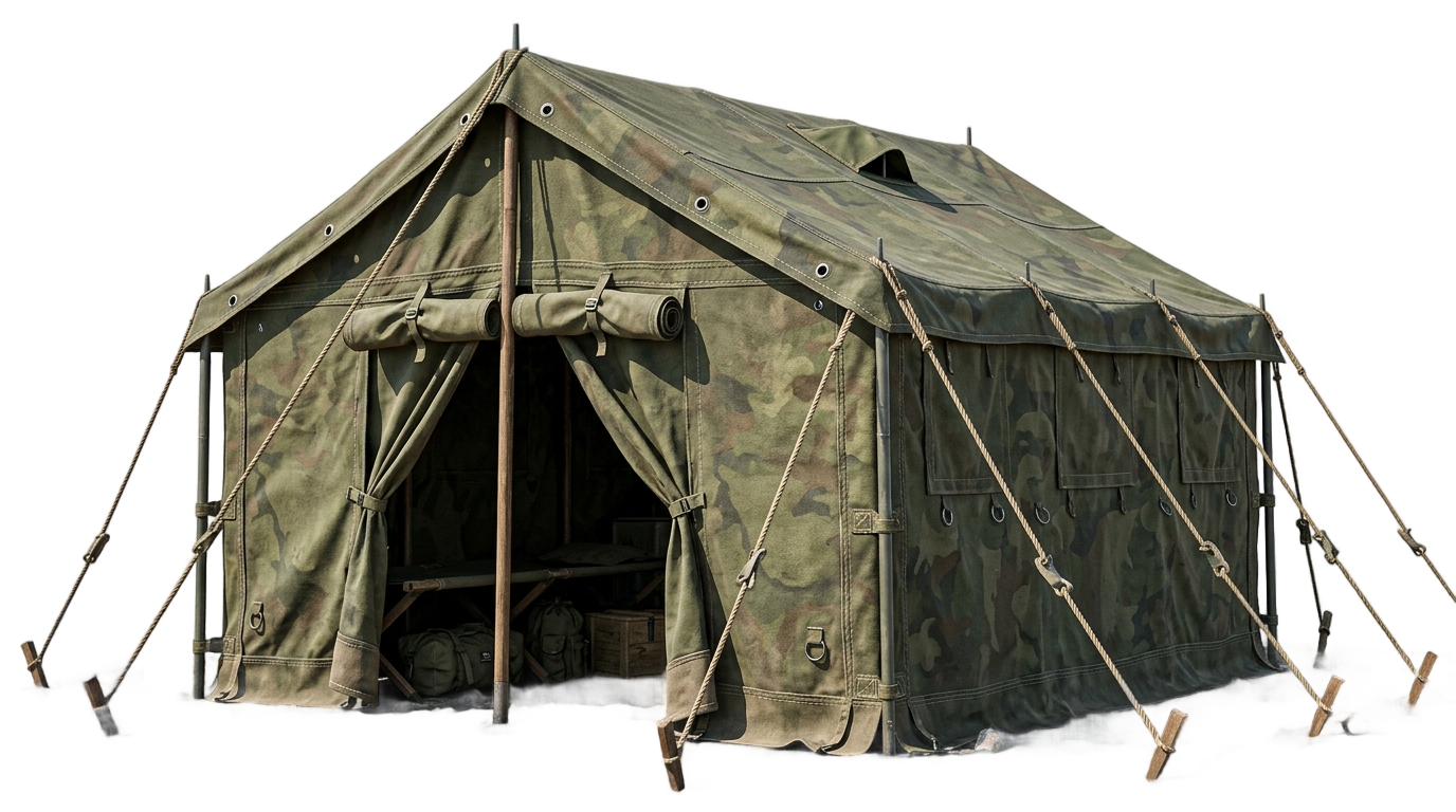 military tent png PNG transparent background
