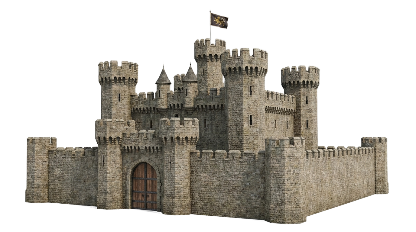 castle png r6 PNG transparent background