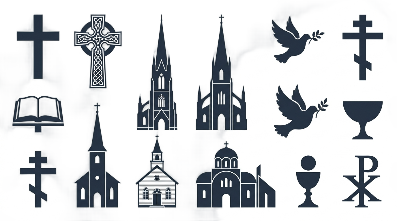 church icons png PNG transparent background