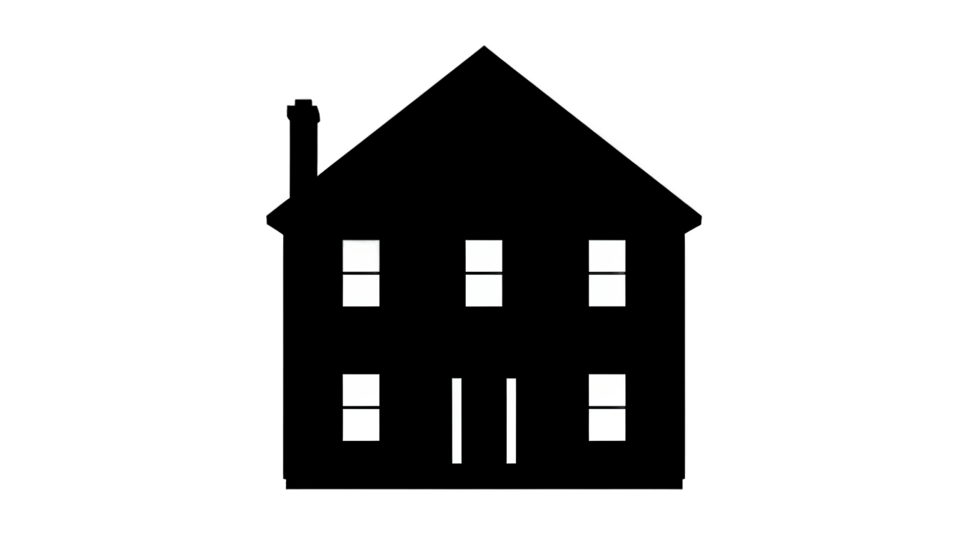 black house png PNG transparent background
