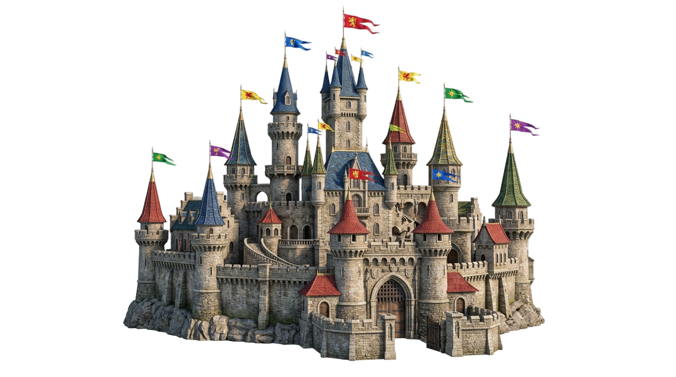 castle emoji png PNG transparent background