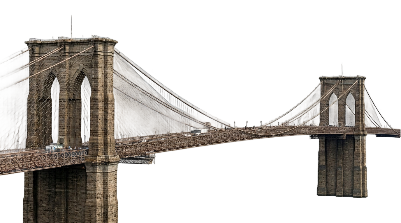new york bridge png PNG transparent background