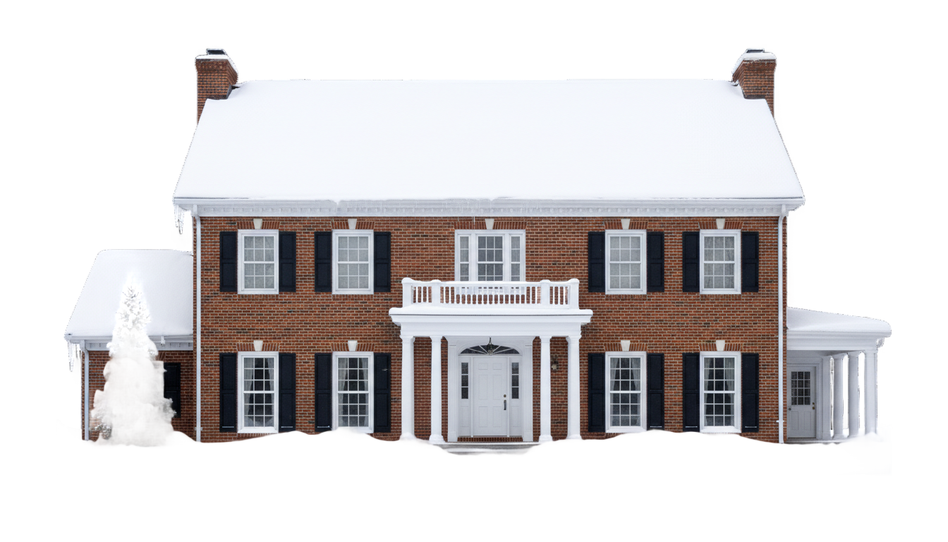 home alone house png PNG transparent background
