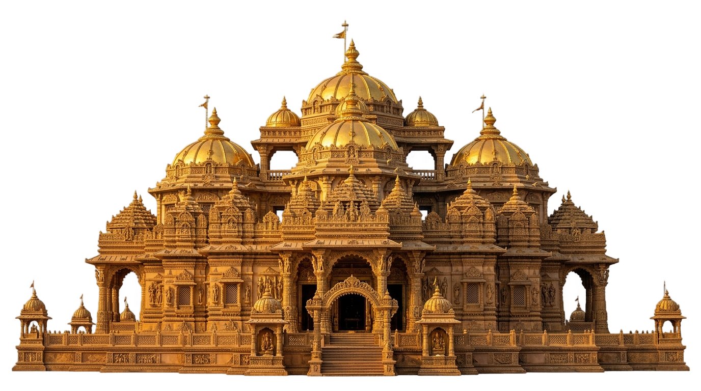golden temple png PNG transparent background