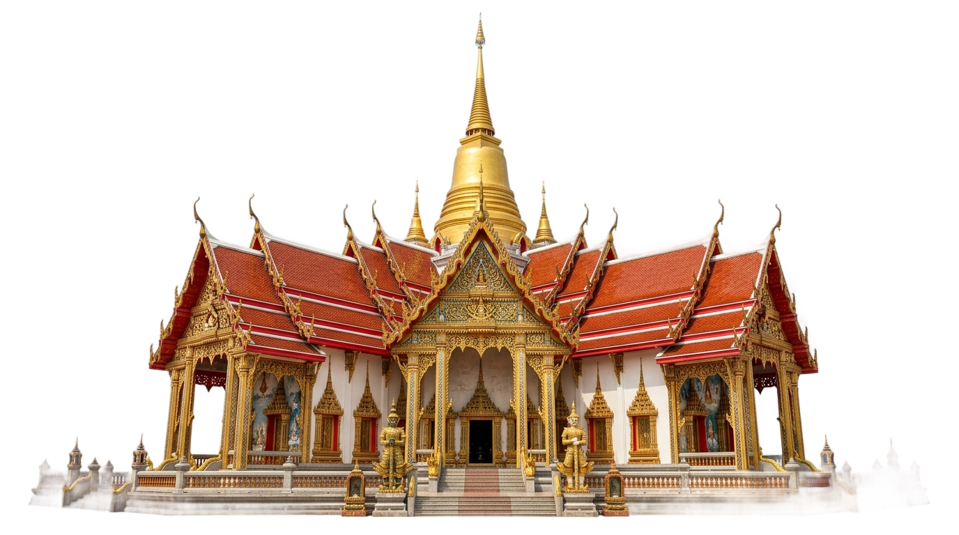 thailand temple png PNG transparent background