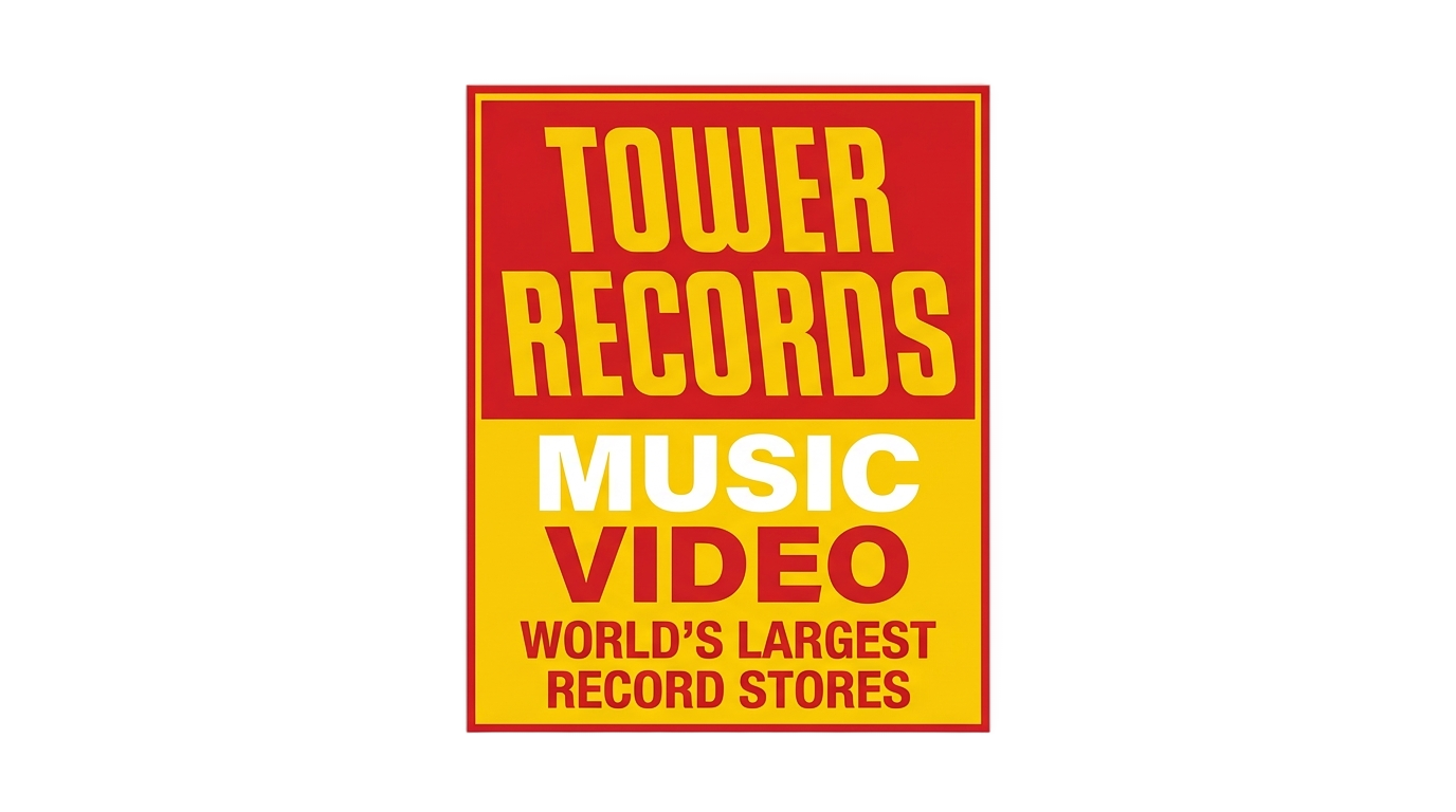 tower records logo png PNG transparent background