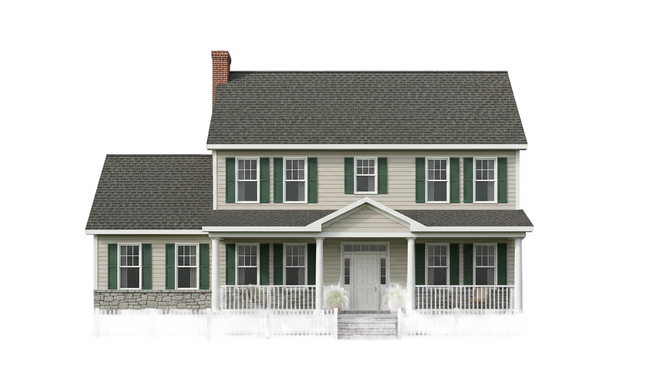 suburban house png PNG transparent background