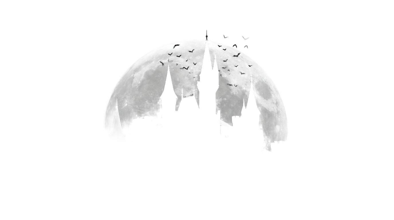 haunted castle silhouette png PNG transparent background