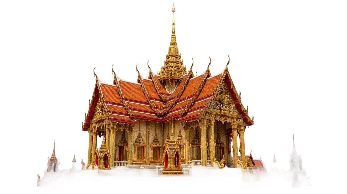thailand temple png PNG transparent background