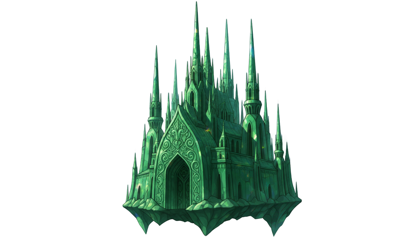 wizard of oz castle png PNG transparent background
