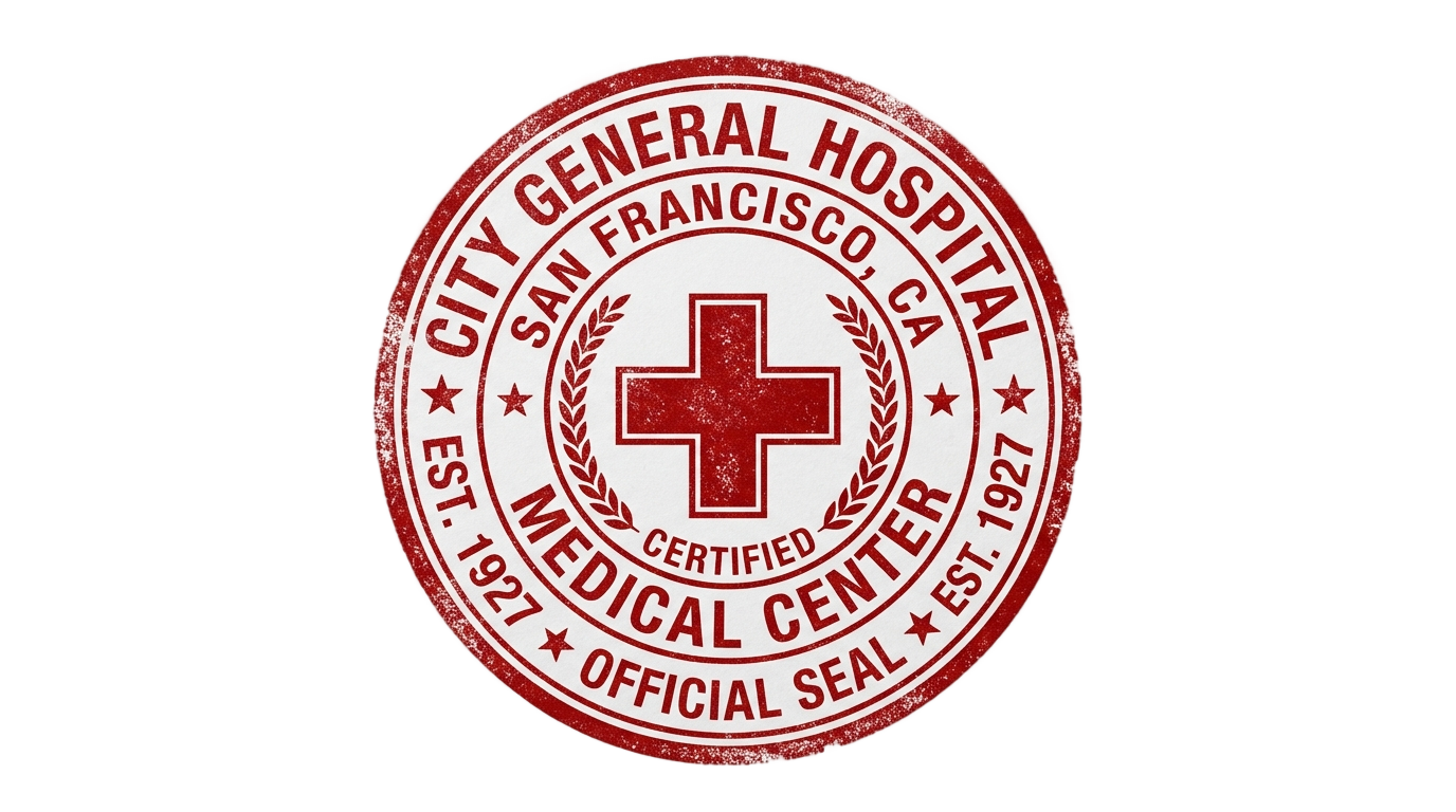hospital stamp png PNG transparent background