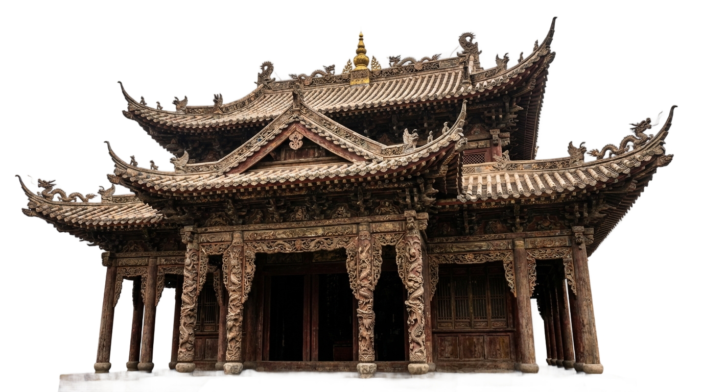 wooden temple png PNG transparent background