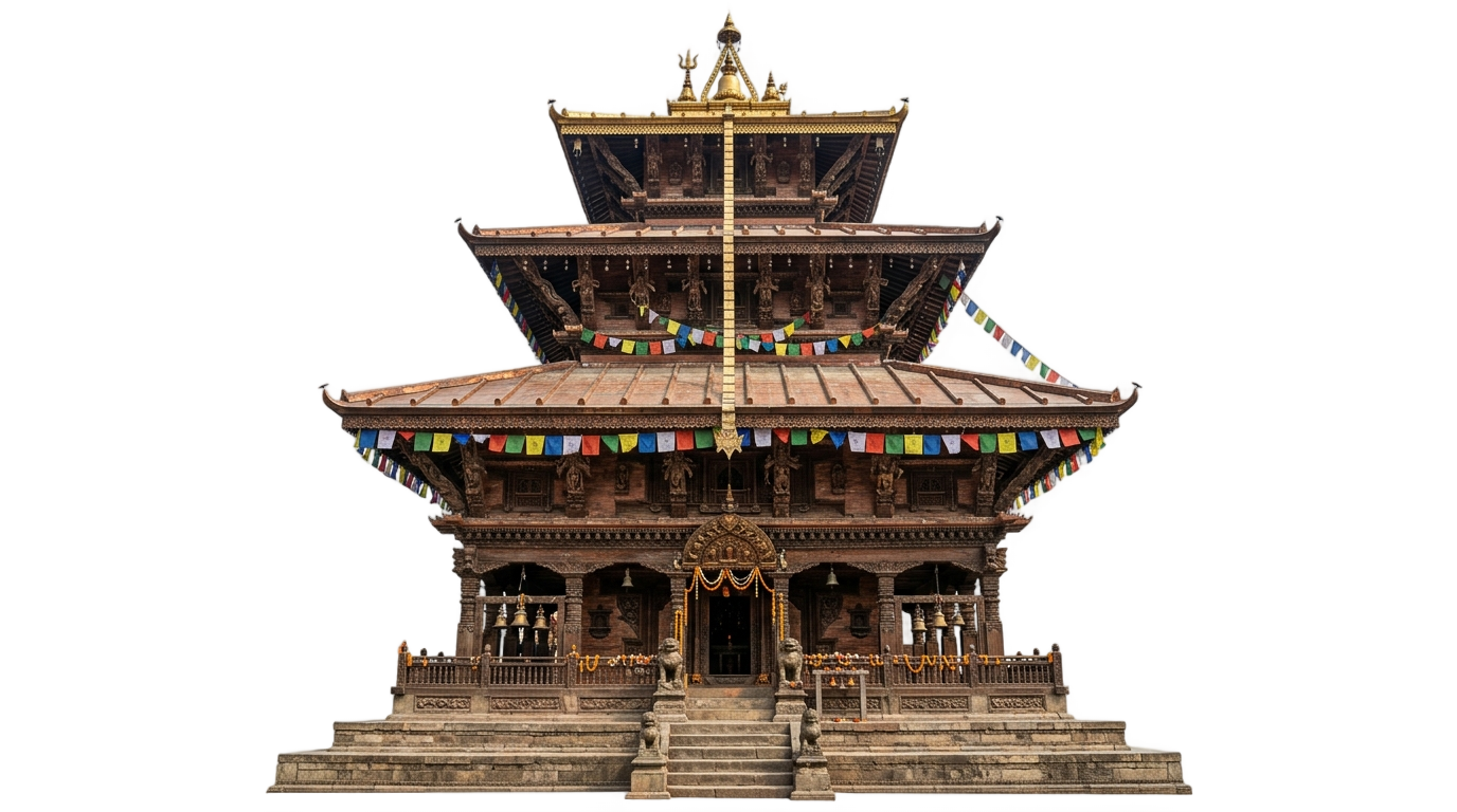 nepal temple png PNG transparent background