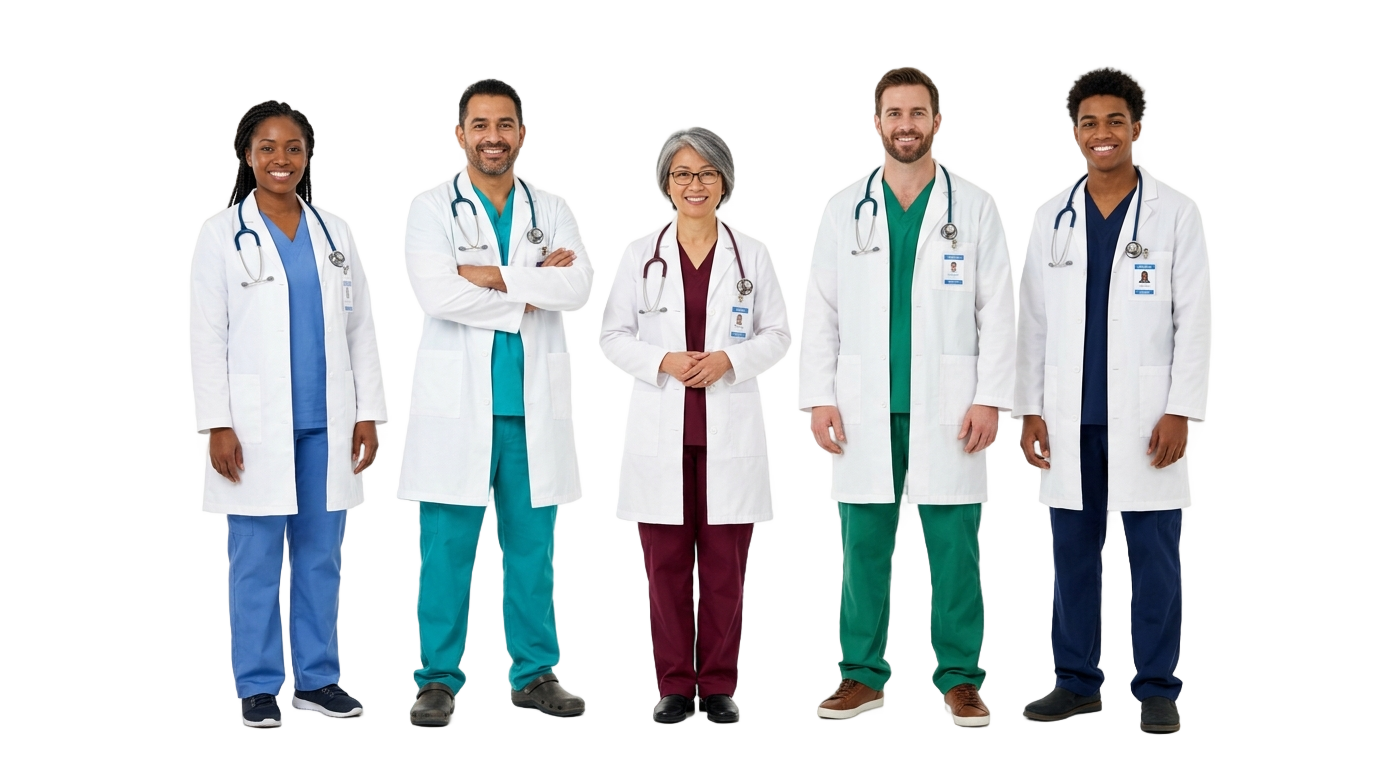 hospital staff png PNG transparent background