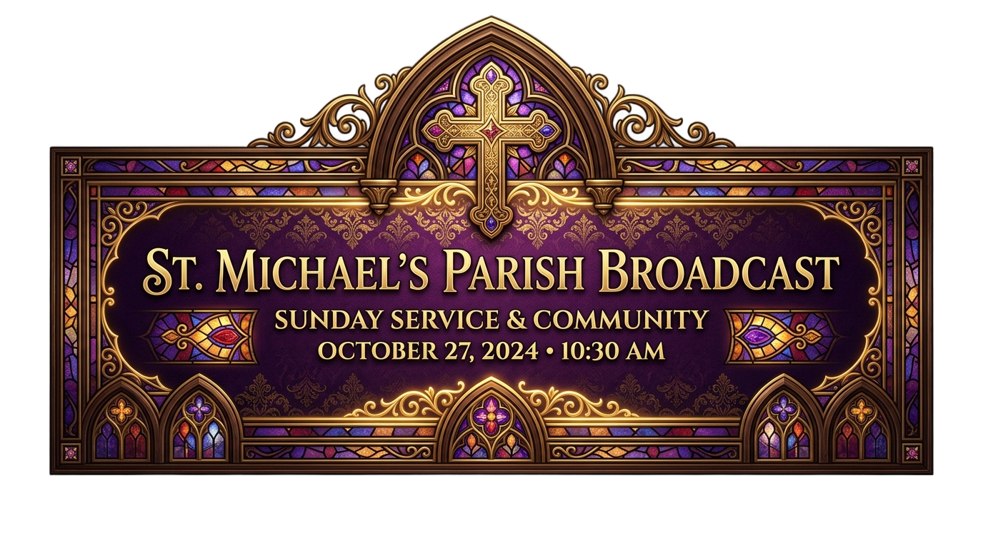 church lower thirds png PNG transparent background