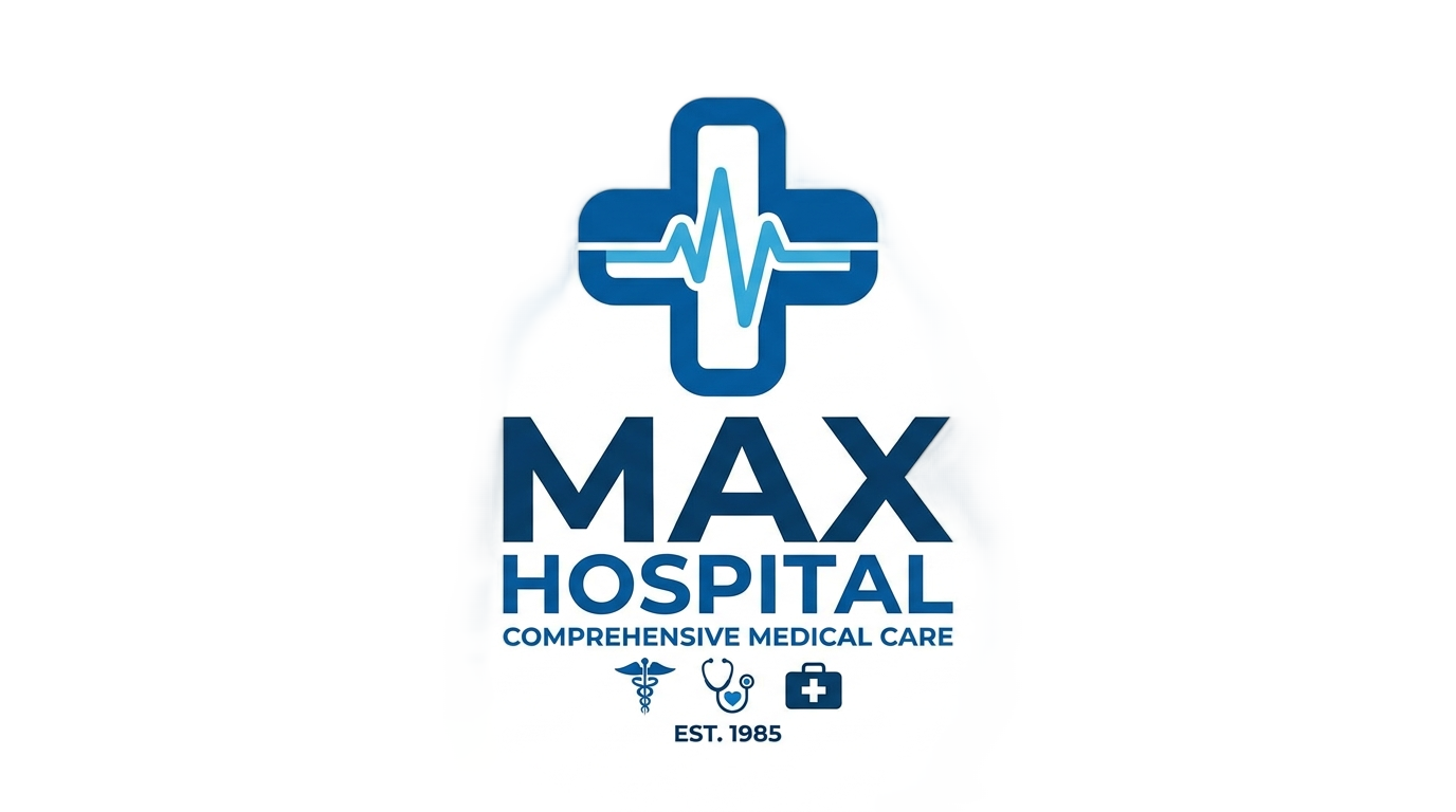 max hospital logo png PNG transparent background
