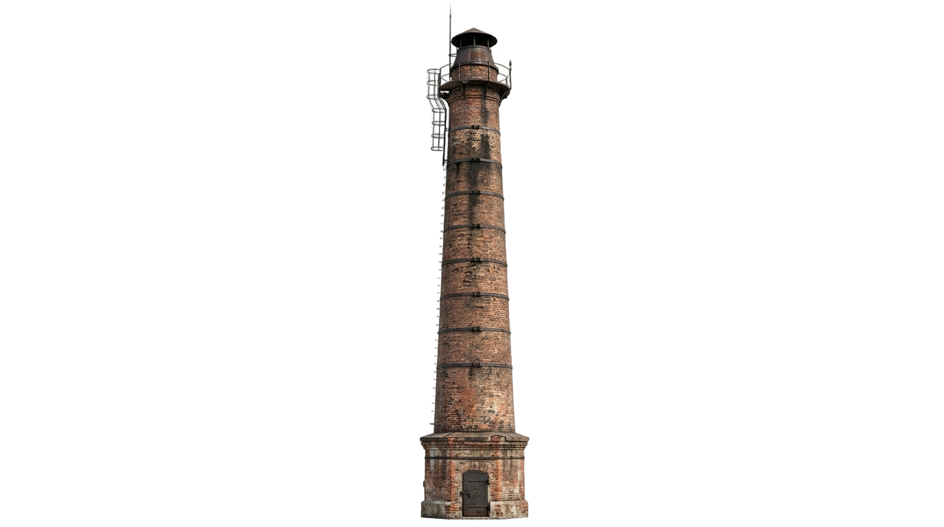 factory chimney png PNG transparent background