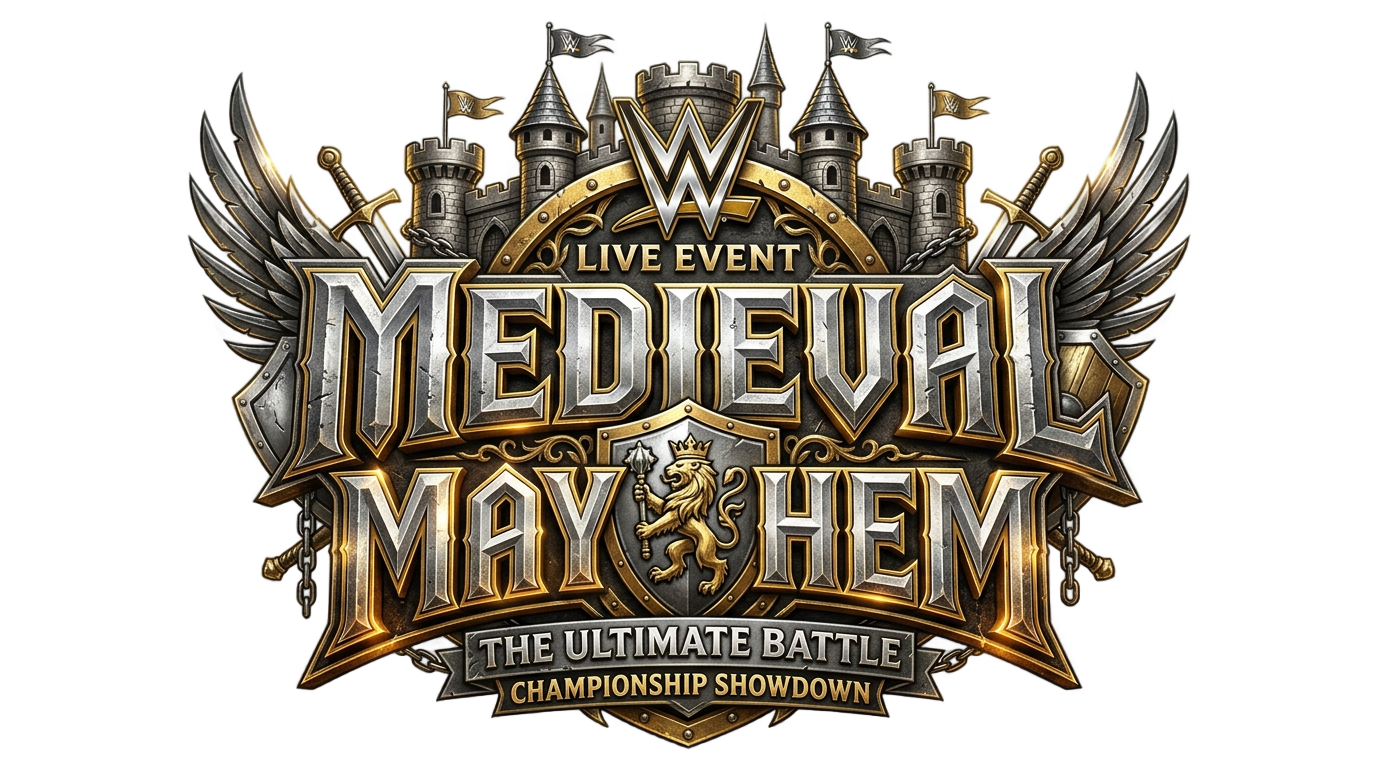 wwe clash at the castle logo png PNG transparent background
