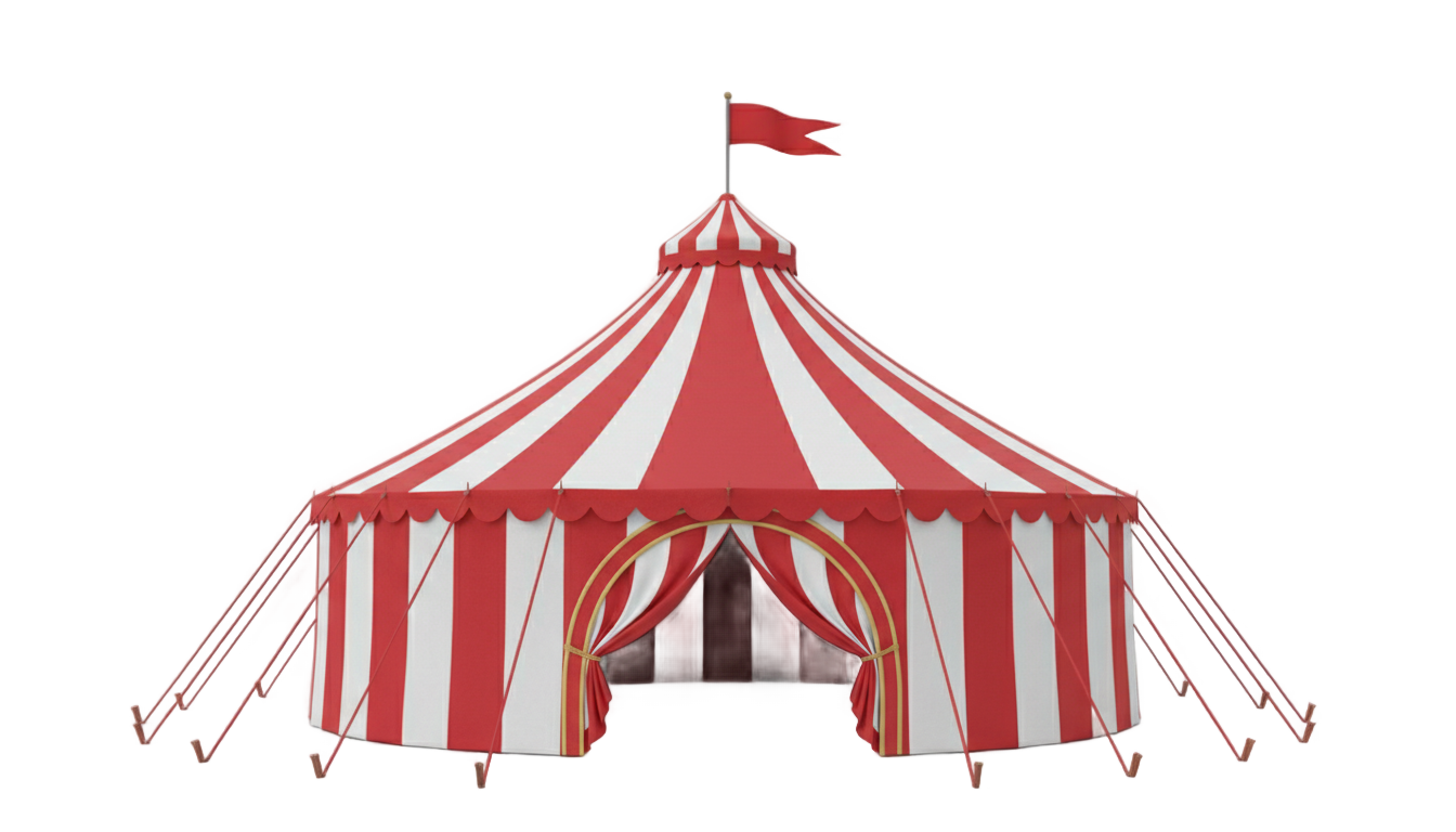 carnival tent png PNG transparent background