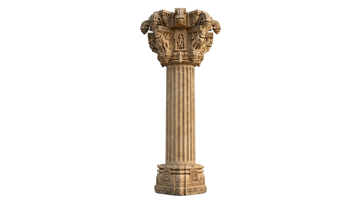 temple pillar png PNG transparent background