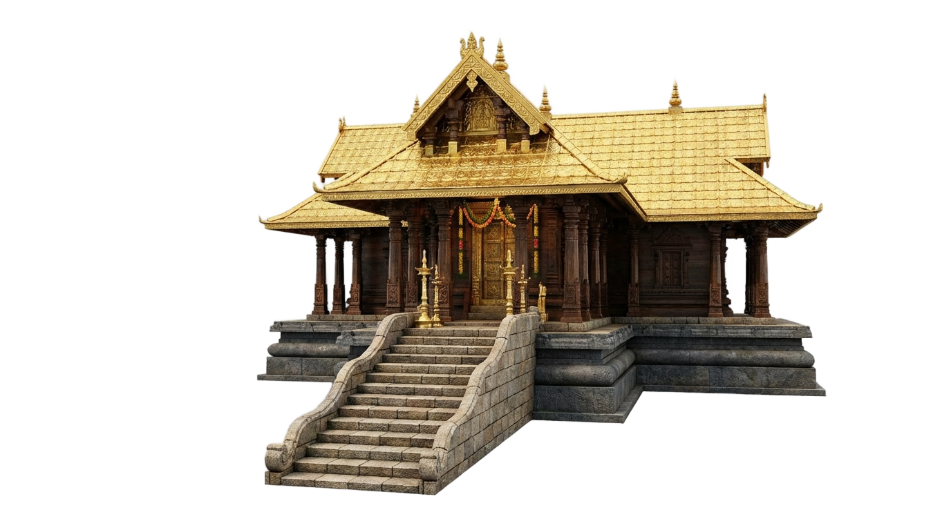 sabarimala temple png images PNG transparent background