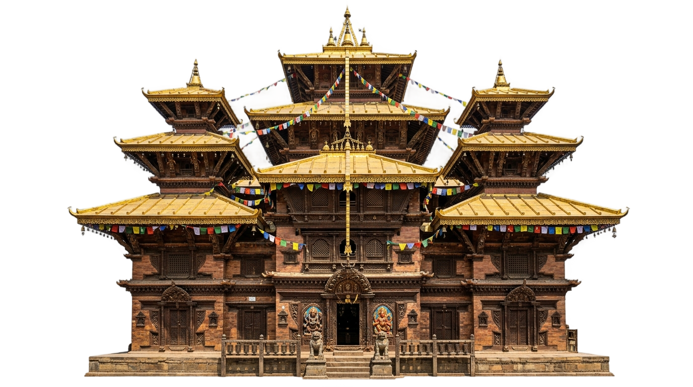 pashupatinath temple png PNG transparent background