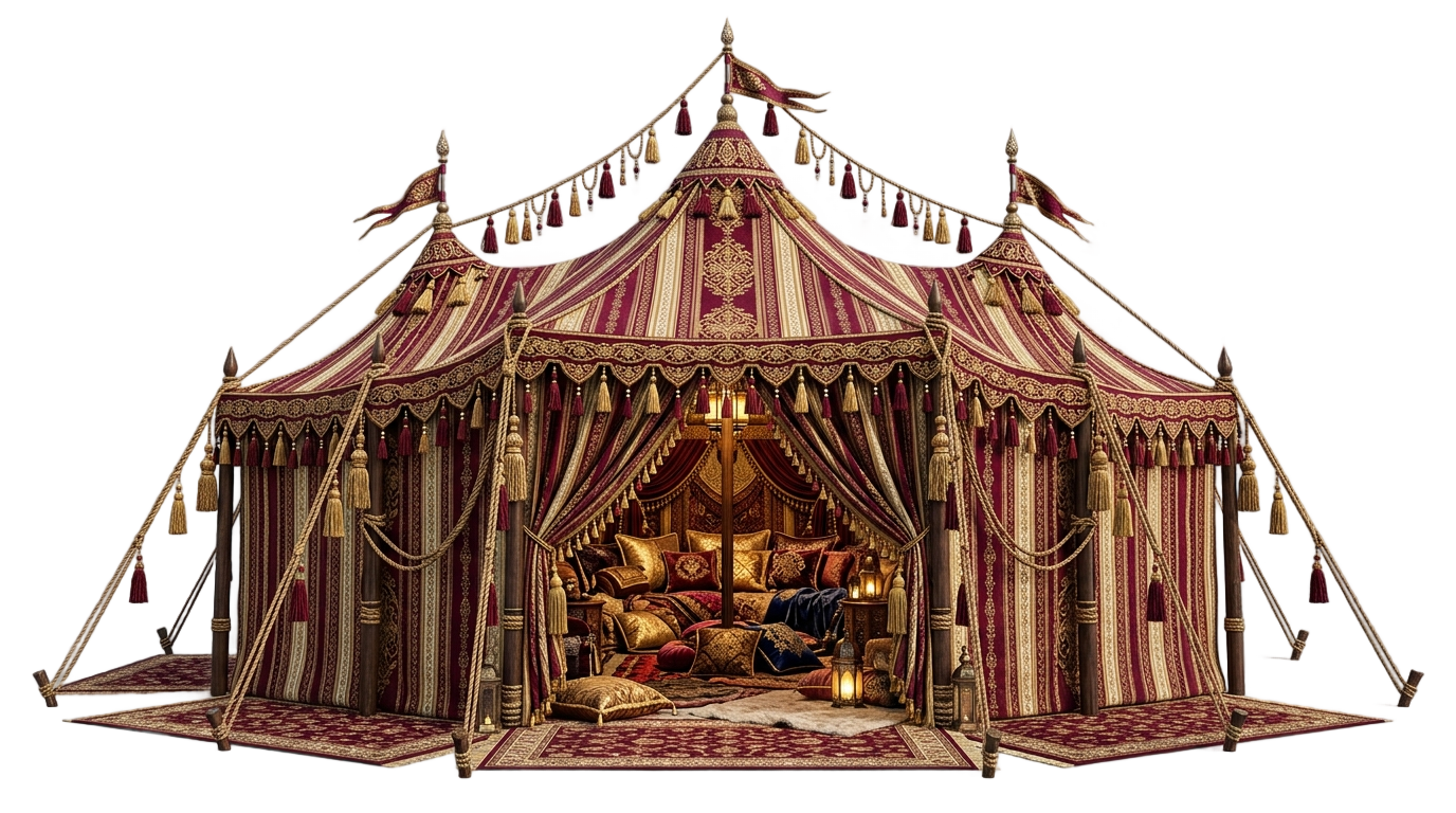 arabian tent png PNG transparent background