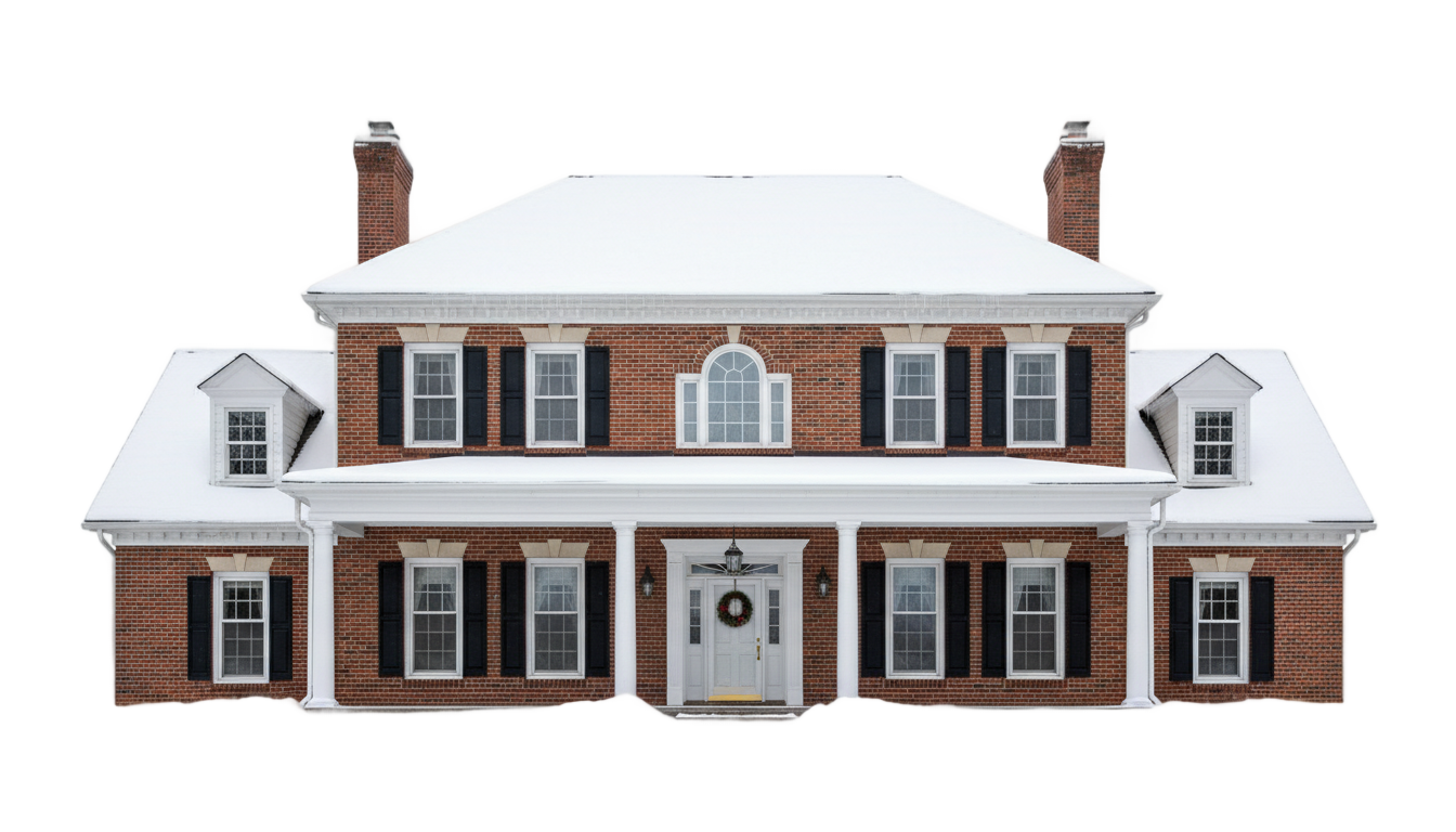 home alone house png PNG transparent background