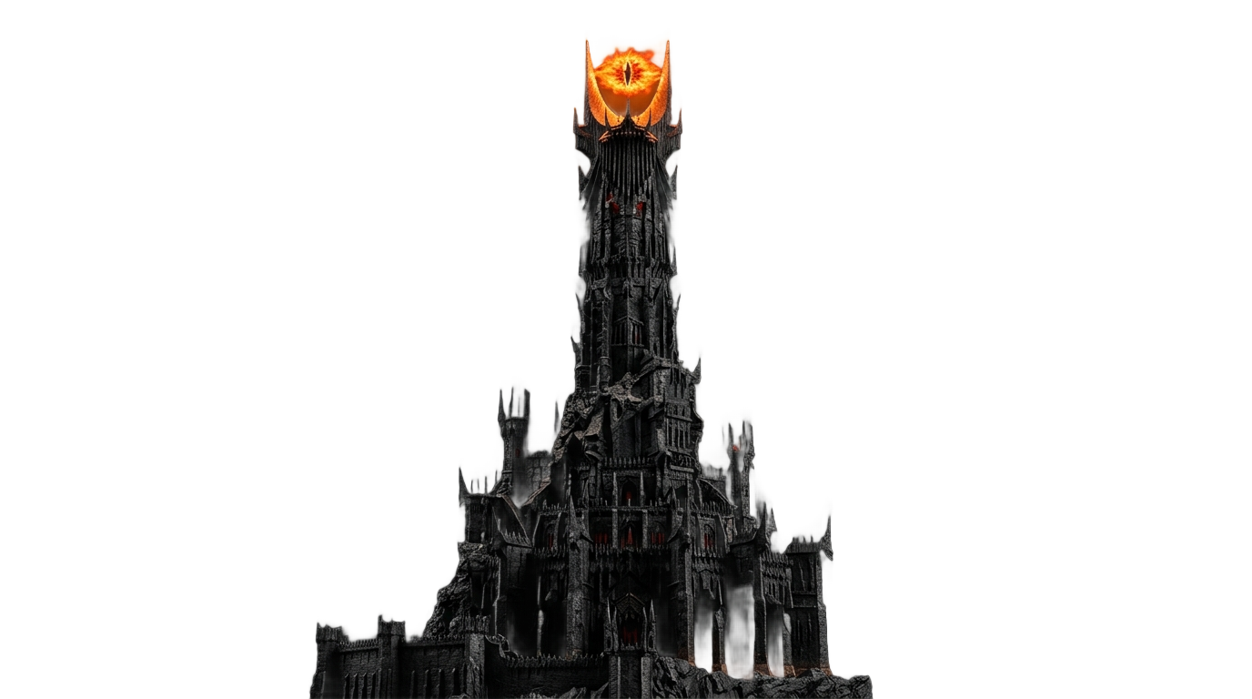 sauron tower png PNG transparent background