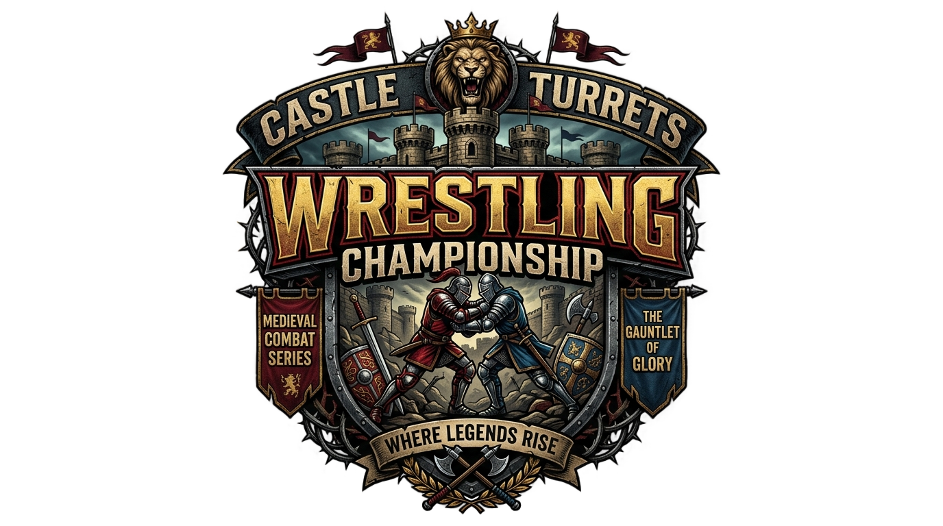 clash at the castle logo png PNG transparent background