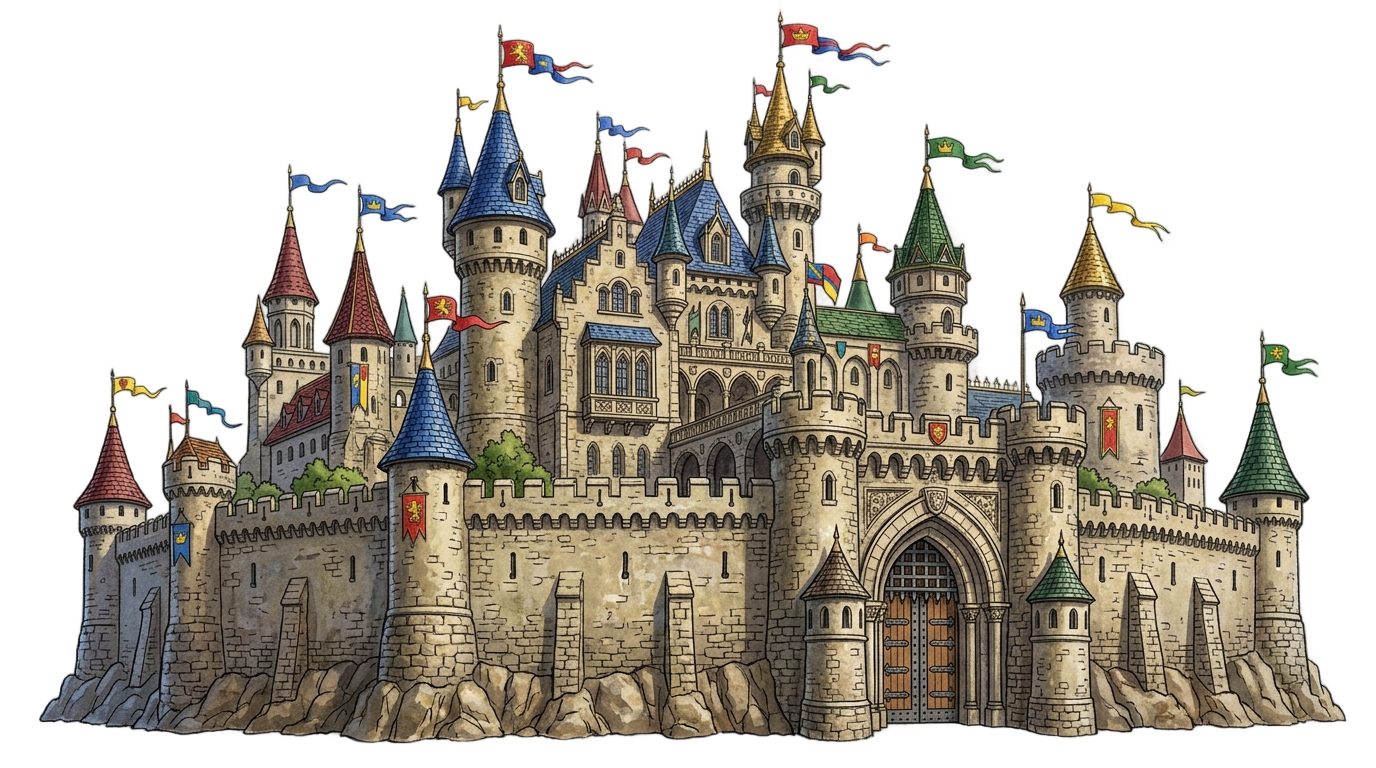 castle emoji png PNG transparent background