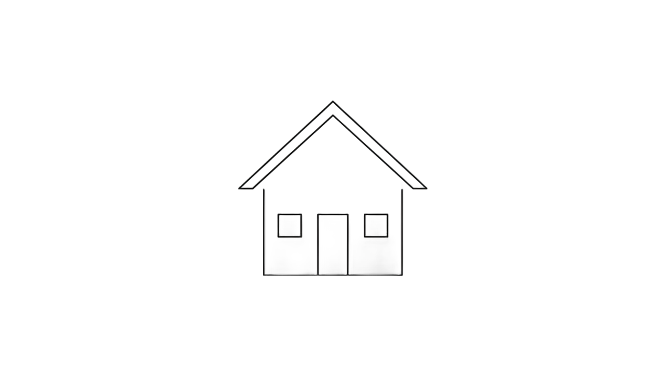house outline png PNG transparent background