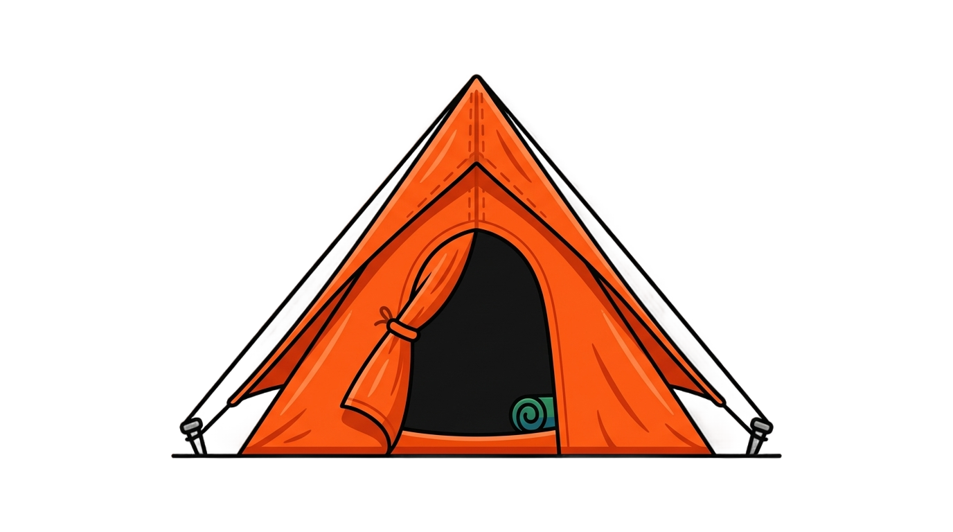 tent emoji png PNG transparent background