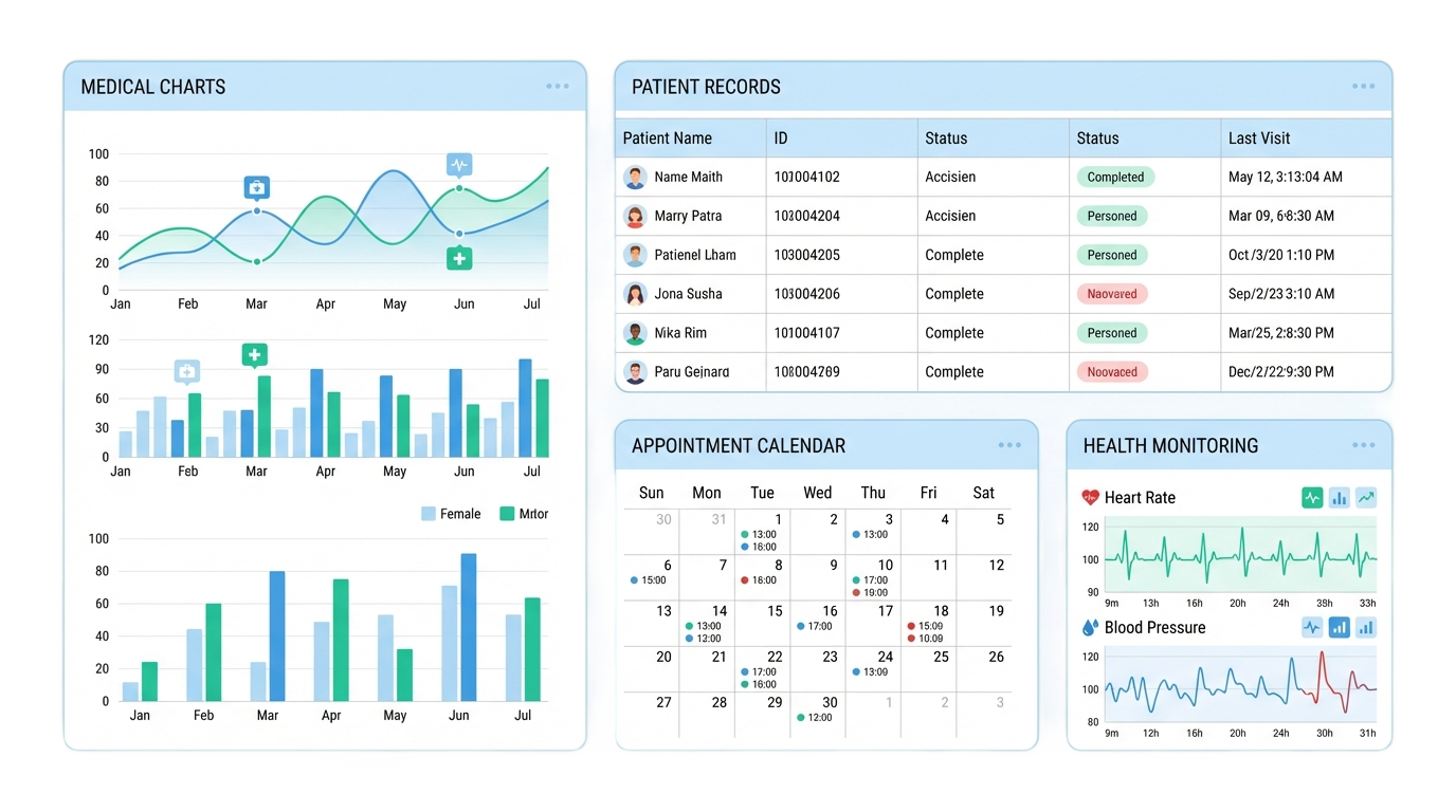 hospital management system png PNG transparent background