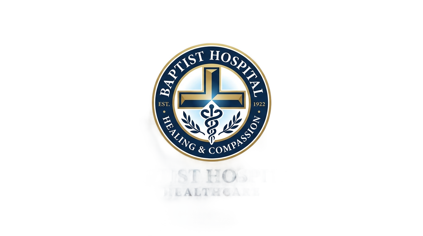 baptist hospital logo png PNG transparent background