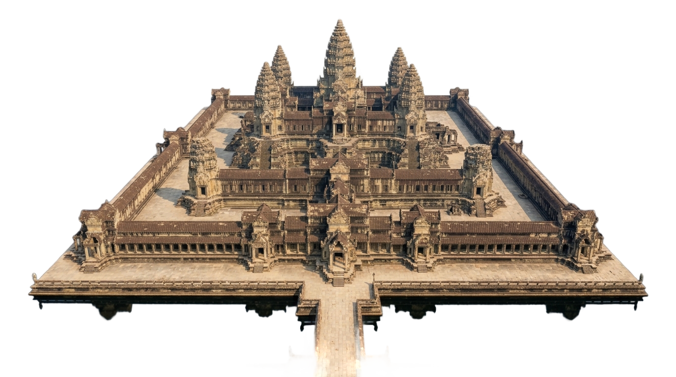 angkor wat temple png PNG transparent background