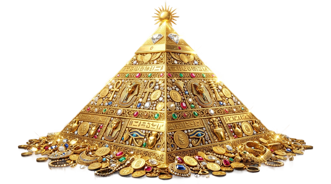 pyramid bonanza png PNG transparent background