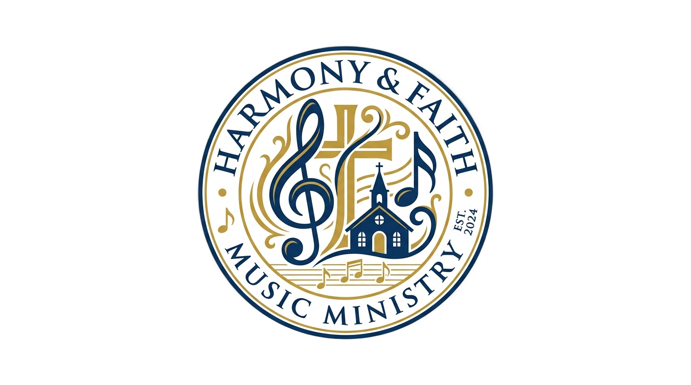 church choir logo png PNG transparent background