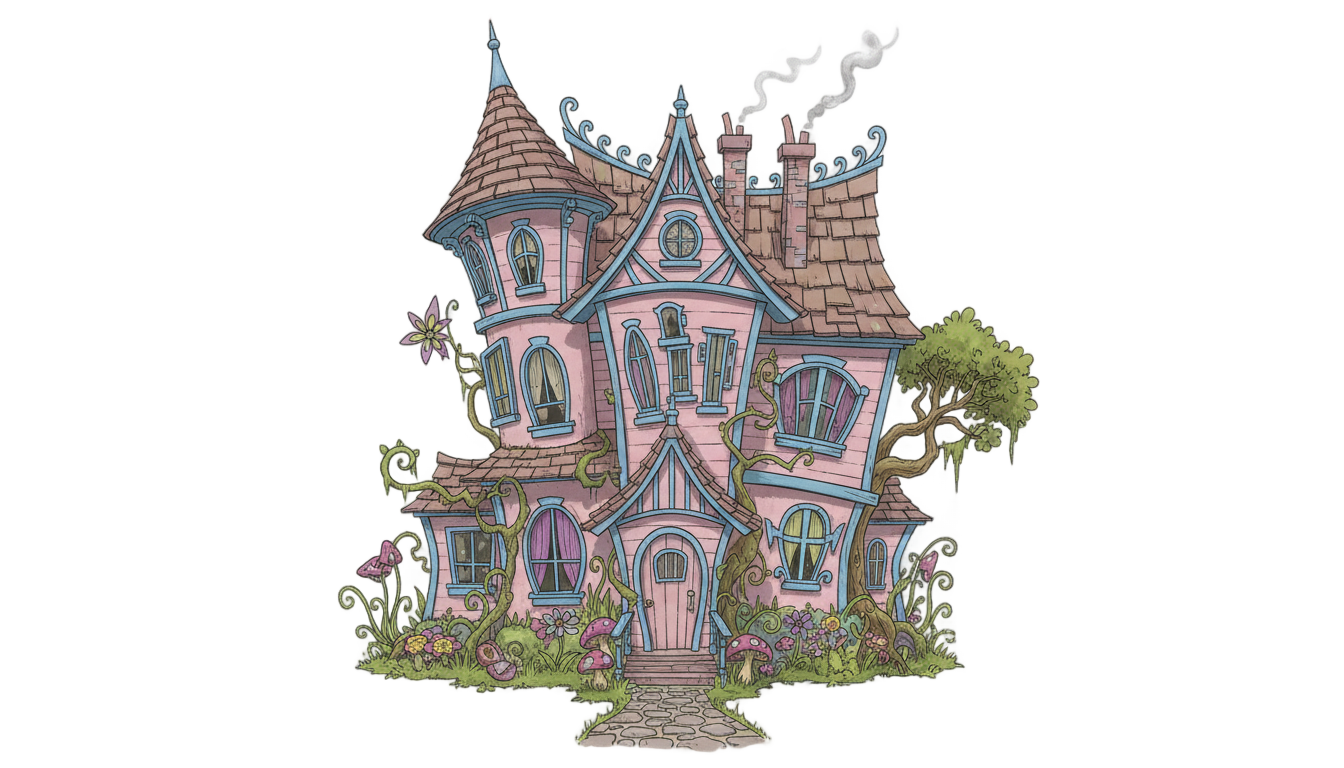 coraline house png PNG transparent background