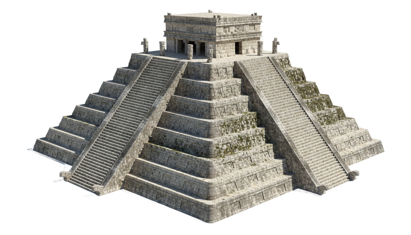 aztec pyramid png PNG transparent background