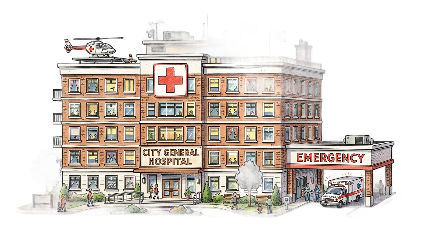 hospital dibujo png PNG transparent background
