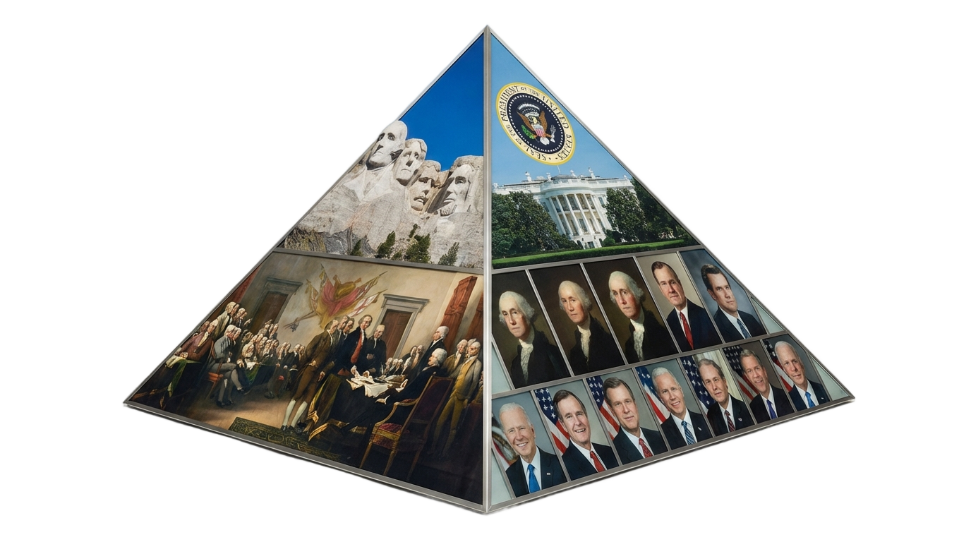 obama pyramid png PNG transparent background