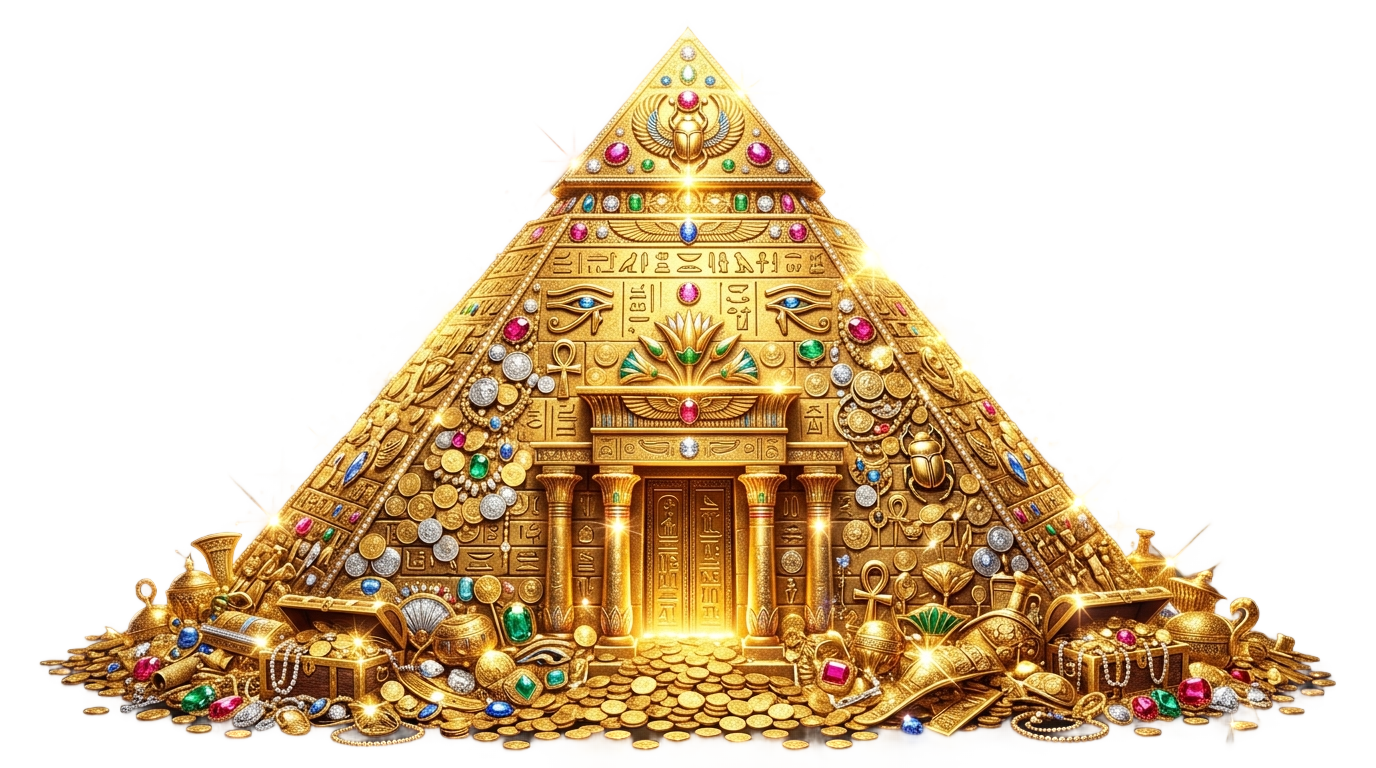 pyramid bonanza png PNG transparent background