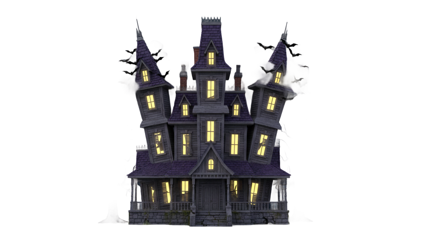 haunted house clipart png PNG transparent background