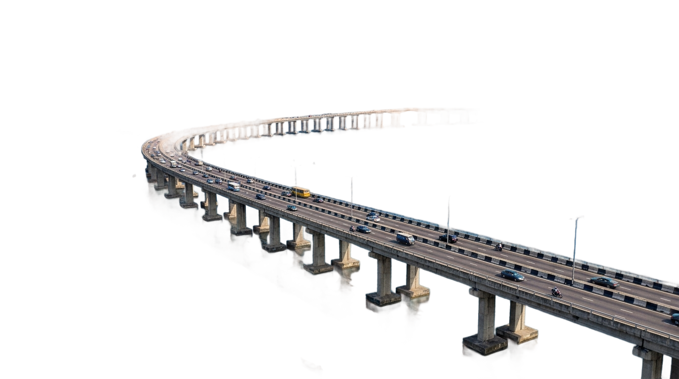 lagos bridge png PNG transparent background