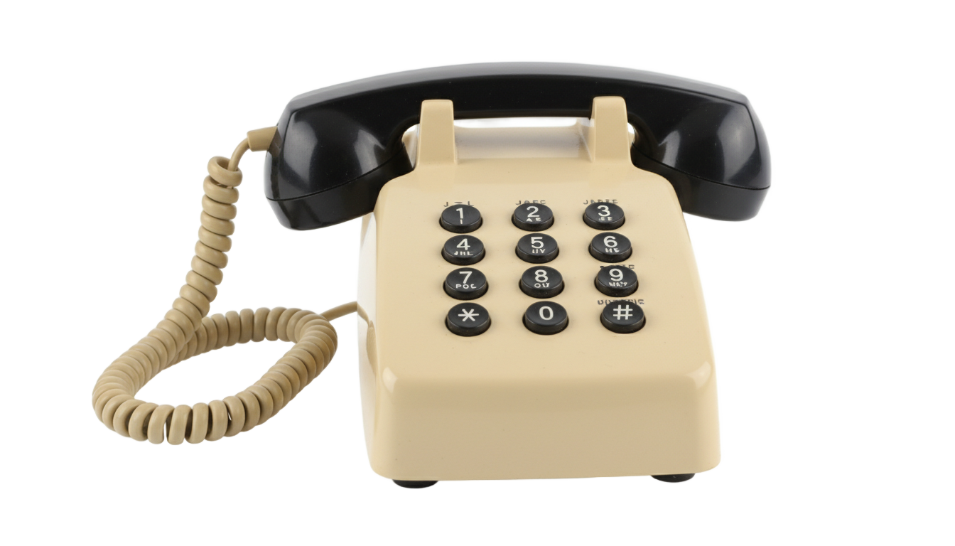 house phone png PNG transparent background