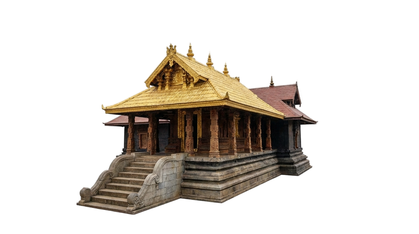 sabarimala temple png images PNG transparent background