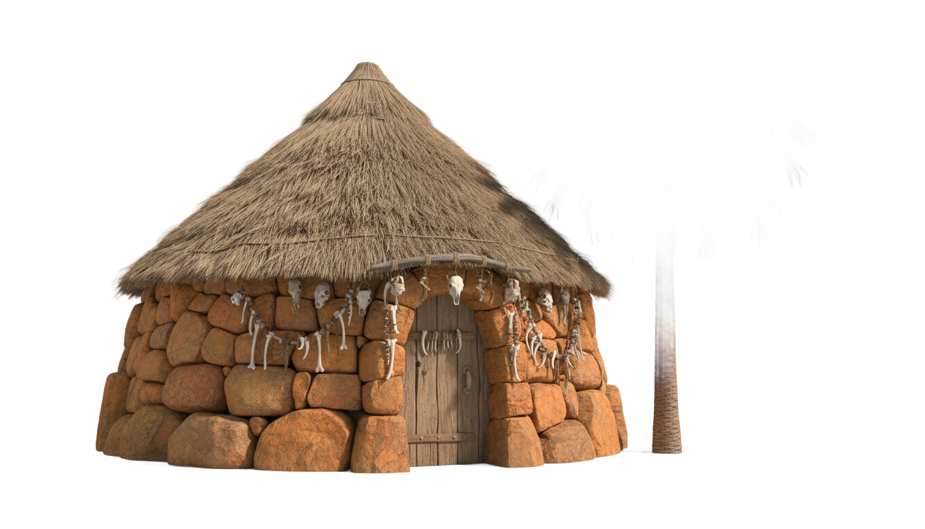 flintstones house png PNG transparent background