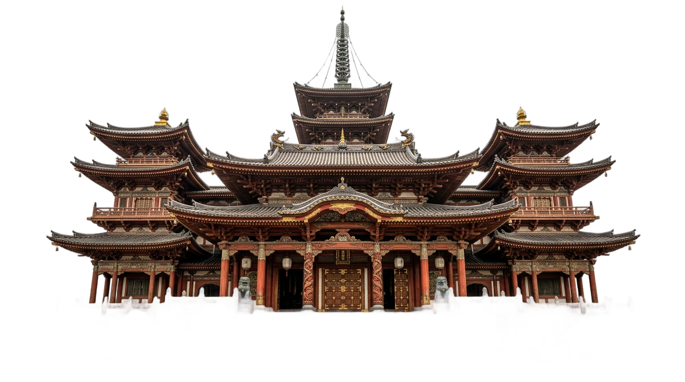 big temple png PNG transparent background