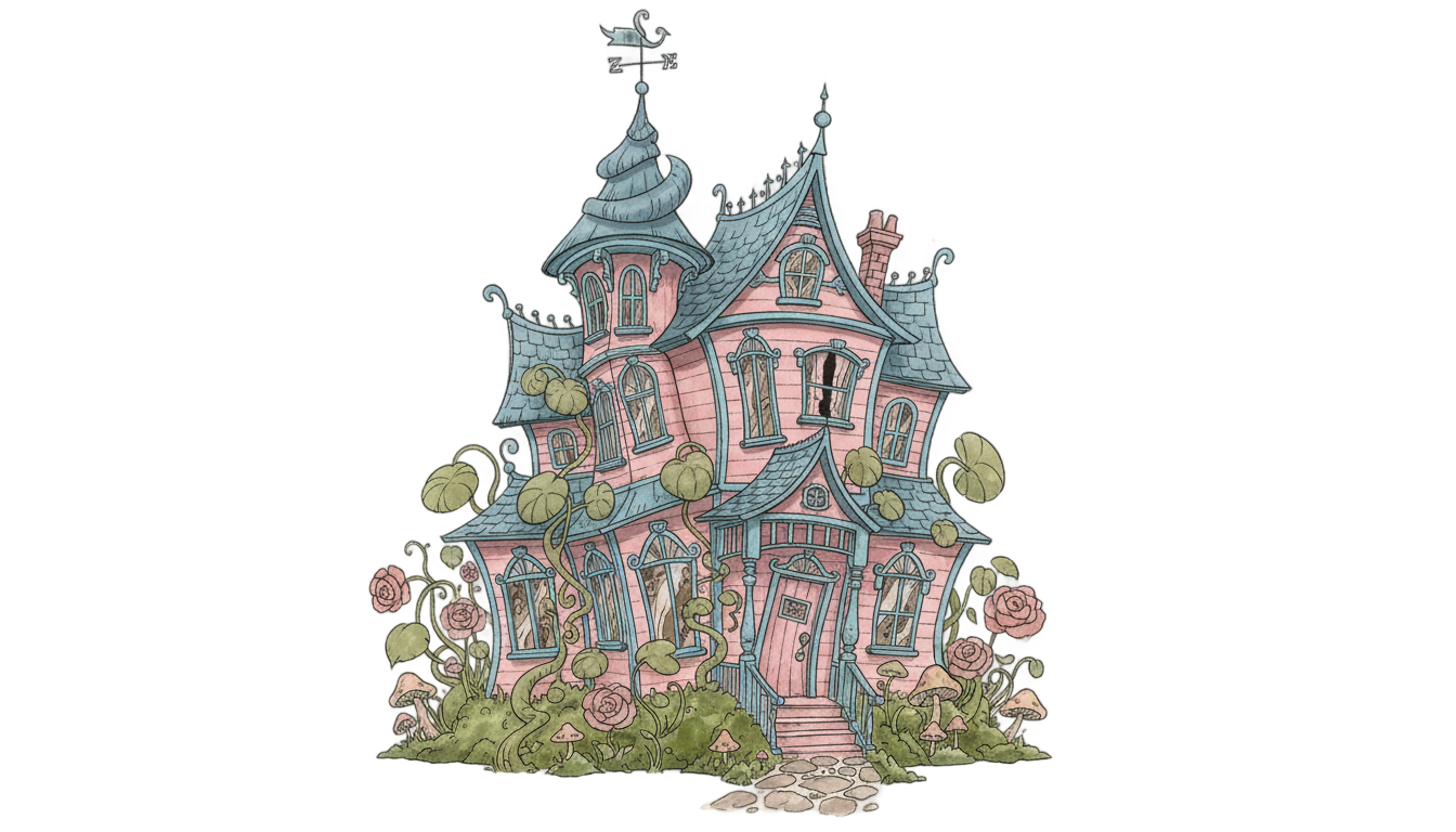 coraline house png PNG transparent background